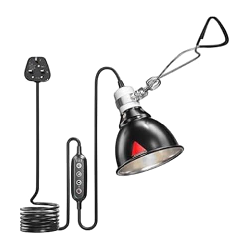 LOVIVER Reptilienlampe mit verstellbarem Reflektor