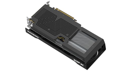 XFX Swift AMD Radeon RX 9060 XT OC Triple Fan Gaming Edition with 16GB GDDR6 HDMI 2xDP, AMD RDNA 4 RX-96TS316B7