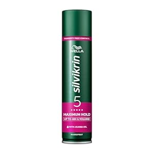 Wella Silvikrin Maximum Hold Hairspray, 75ml