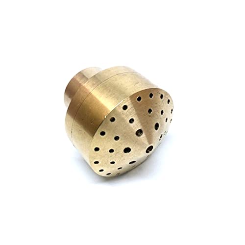 Boquilla de fuegos artificiales de cobre con rosca hembra para fuentes 4
