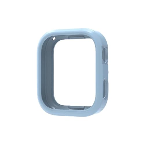 [CYBERGARAGE] For Redmi Watch 6 �P�[�X �J�o�[ TPU �ϏՌ� ���U�[�� ���� For �V���I�~ ���b�h�~�[�E�H�b�`6 �\�t�g�P�[�X �ی�P�[�X/�J�o�[(���C�g�u���[)