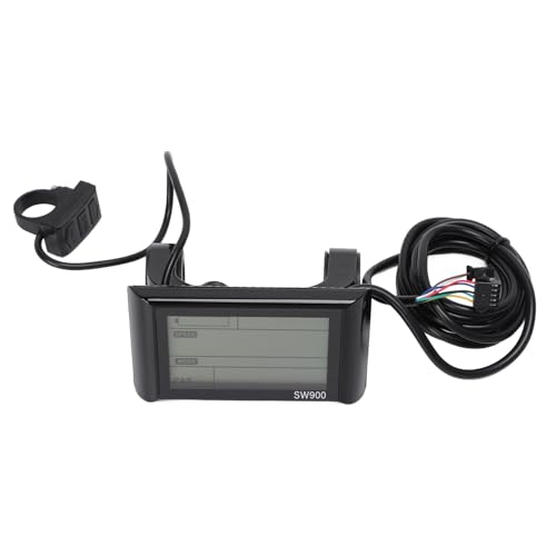 aqxreight Enhanced Electric SW900 Display with 36V and 48V Compatibility Innovative LCD Display for Electric Bikes