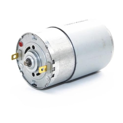 Moteur à courant continu 12V 24V puissant double arbre moteur électrique encodeur