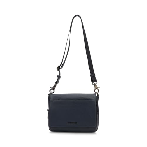 Mandarina Duck Mellow crossover femme cuir bleu marine pour bandoulière et épaule