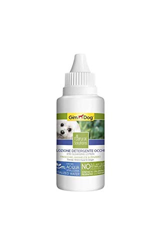GimDog Lozione Detergente Occhi 50ML per Cani, al
