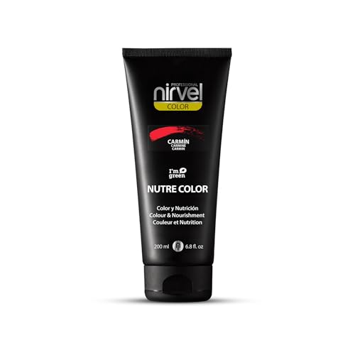 Nirvel NUTRE COLOR FLUOR Carmin 200 mL Mascarilla Profesional -...