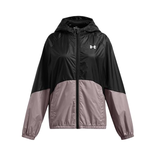 Chamarra Under Armour niña cortavientos para parque y colegio