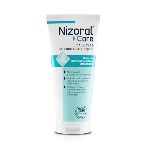 EG Nizoral Care | Balsamo Cute e Capelli | Protezione Continua dalla Forfora | Capelli Morbidi e Setosi | Dermatologicamente e Clinicamente Testato | 200 ml