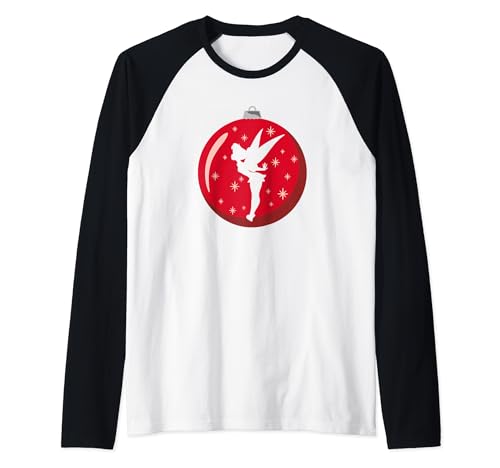 Tinker Bell t-shirt baseball Disney de Noël confortable pour remplacer le pull de Noël trop chaud