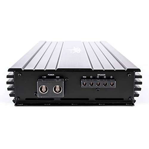 Skar Audio Skar Audio Skv2-2500.1D Monoblock Class D Mosfet Competition Grade Subwoofer Amplifier, 2900W Max Power #TOP2