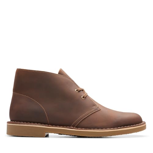 Clarks Clarks Men's Shepton Lace-Up Chukka Boot, Beeswax Leather, 11.5