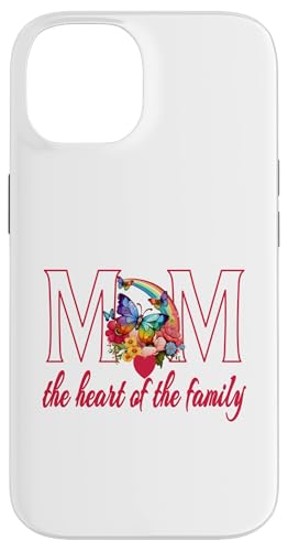 ��̓� Mom The Heart Of The Family ���킢���� �X�}�z�P�[�X iPhone 14 �p