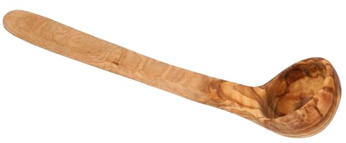 SeleXions Olivenlöffel/Schöpflöffel/Kelle aus Olivenholz, ca 15 cm lang
