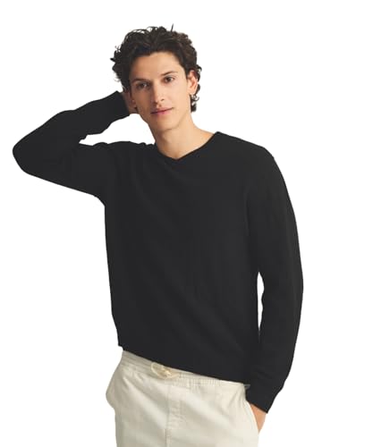 Men's Lightweight Reversible Cashmere V-Neck Sweater
