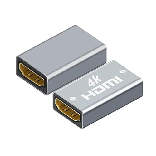 Adaptador HDMI hembra a hembra 2 unidades miniatura 1
