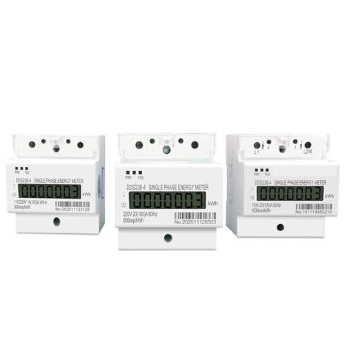 Compteur d'énergie monophasé pour optimiser la consommation de votre atelier