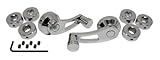 Chrome Billet Aluminum Window Crank Kit - Chevy/Ford/Mopar