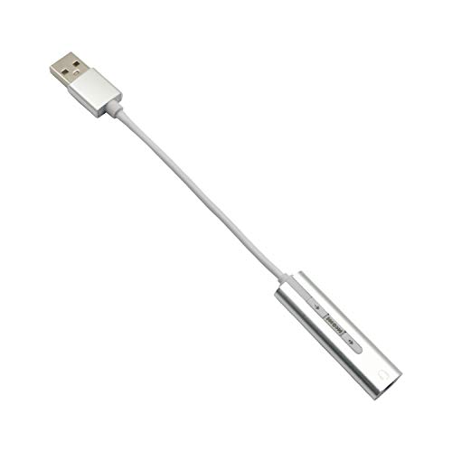 USB externe geluidskaart 3,5 mm Aux Stereo Audio Adapter Converter met Verstelbaar Volume, HiFi Magic Voice 7.1CH voor… - Image 3