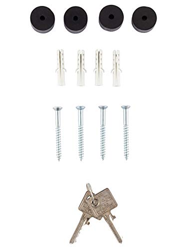 Burg-Wächter Sylt 1883 W Klassieke Brievenbus, Met Comfort-Diepte, A4-Inworpformaat, Verzinkt Staal, Wit - Afbeelding 7