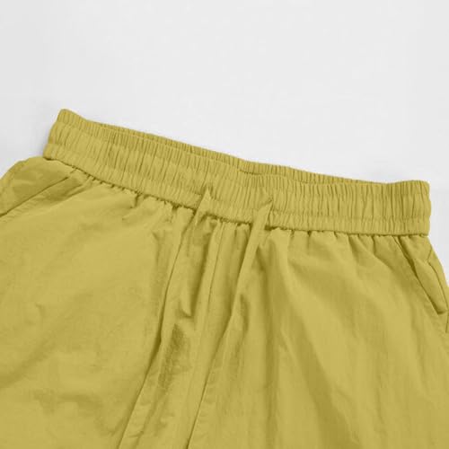 Xiaojmake Men's Pull-On Short Full Elastic Casual Gym Workout Shorts 7" Quick Dry Running Athletic Short with Zipper Pockets 5