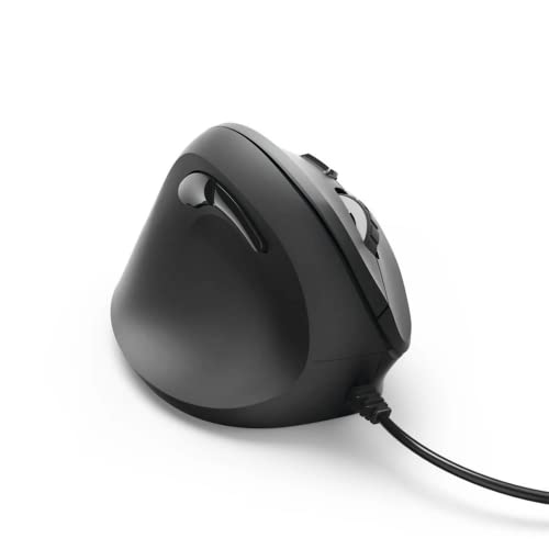 Hama Vertical, Ergonomic Emc-500L Left-Handed Mouse | Cabled | Black #TOP2