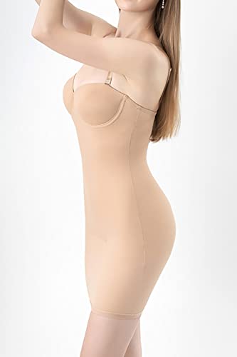 Coucoland Womens Tummy Control Shapewear - Body Shaper for Women Under Dress Full Slip for Women4