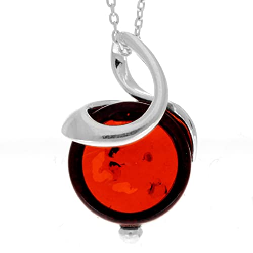 Pendentif en ambre de la Baltique SilverAmber, le cadeau d'anniversaire idéal