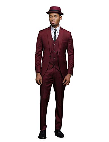 Smoking homme 3 pièces costume sur mesure noir élégant pour soirée de gala