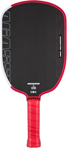 Image of JOOLA Agassi PRO IV 16mm Pickleball Paddle w /Extended Sweet Spot - Carbon Fiber Surface Increases Spin & Control - SK Film for Power & Larger Sweet spot - UPA-A Certified - USAP Approved - NFC Chip