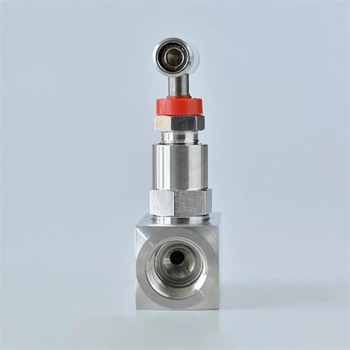Válvula de aguja J13-320P en acero inoxidable 304 para control de flujo 3