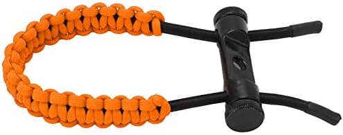Archery Bow Wrist Slings, Compound Bow Wrist Slings Wrist Strap Braideds Cord Rope Adjustable for Training Exercising(Orange) Archery Bow Wrist Slings, Compound Bow Wrist Slings Wrist Strap Braideds Cord Rope Adjustable for Training Exercising(Orange)