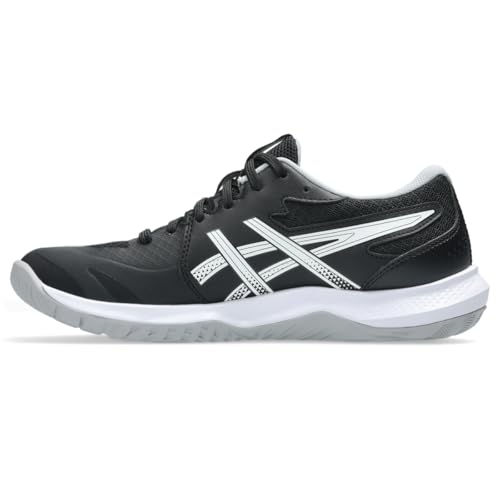 ASICS Women's Gel-Tactic 13 Volleyball Shoes, 8, Black/White - image 4