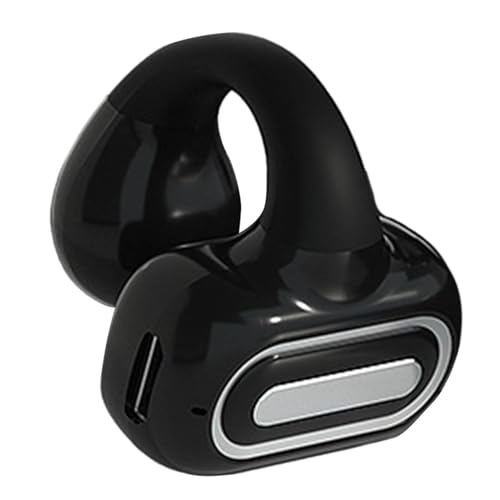 Auriculares Bone Line – Clip auricular inalámbrico abierto, cómodos auriculares abiertos | Construcción auricular de larga duración de la batería, ideal para correr, desplazamiento, libre, transmisión