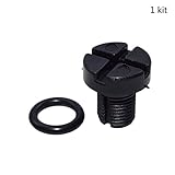 Easy to install Without brand XXF-jrlq, 1pc Kühler for Kühlmittelbehälter Entlüftungsschraube + Dichtung O-Ring-Sitz for BMW E30 E36 E46 E90 E28 E34 E39 E38 E83 Z3 Z4 Z8 X3 X5 (Farbe : Silver1)