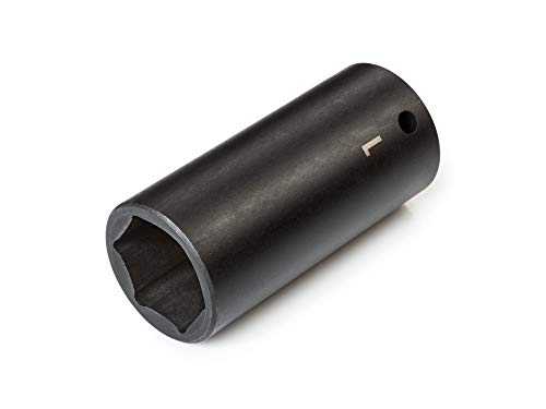 Image of TEKTON 1 /2 Inch Drive x 1 Inch Deep 6-Point Impact Socket | SID23025