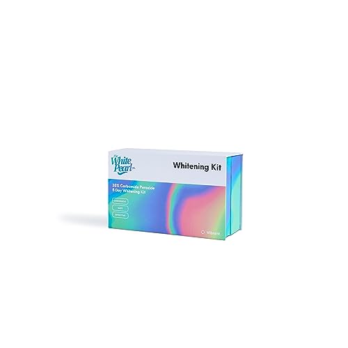 The White Pearl Co Teeth Whitening Kit with LED Light, Wireless, 35% Carbamide Peroxide, Desensitizing Agent, Enamel Safe, Gentle on Teeth