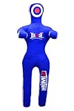 Isatech MMA Training Dummy, Professional Grappling Dummy for Combat Sports, Blue, 4ft (48