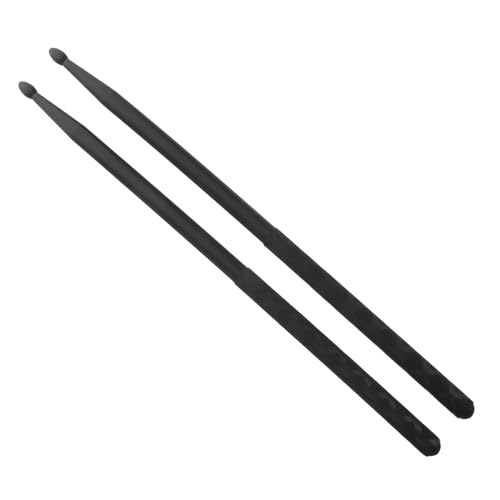 Baquetas de Nylon Antideslizantes para Batería Negro miniatura 1
