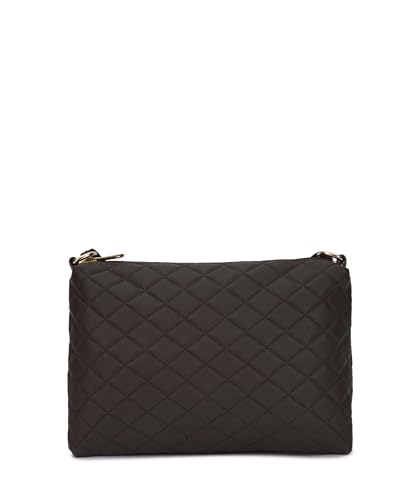 Image of Cross Body Sling Bag for Girls /Women| Leather Sling Bag|Women's Sling Bag | Crossbody Bag | Classic Sling Bag | Zipper closure and Adjustable Shoulder Straps (Brown)