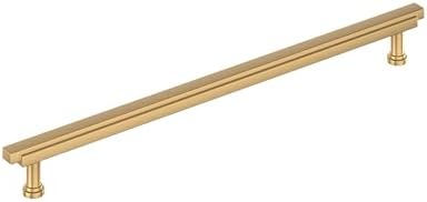 Signature Hardware 954047-O-1258 Gilderoy 12-5/8 Inch Center to Center Bar Cabinet Pull - Champagne Bronze