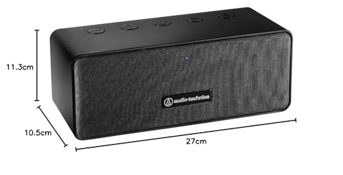 Audio Technica AT-SP65XBT Bluetooth Wireless Portable Speaker (Black)