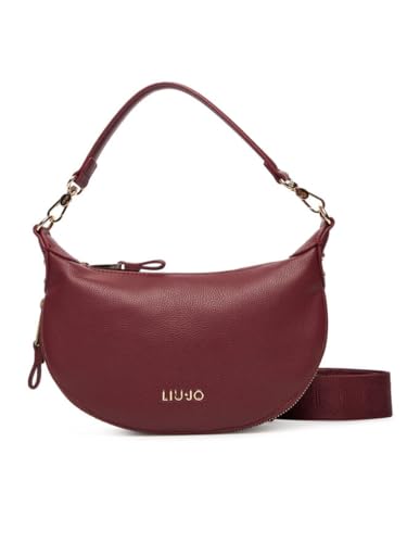 DESIGN — La borsa hobo LIU JO Kaliska colpisce per la sua forma compatta e il colore elegante Red Wine, ideale per completare ogni outfit con stile.