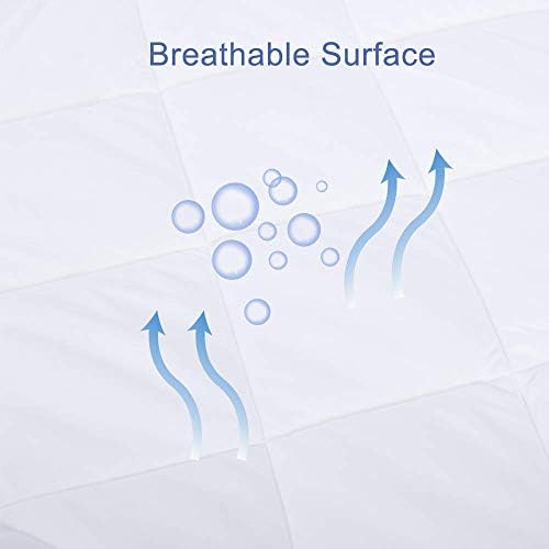 Amazon Brand - Umi Duvet Quilt Premium 7.5 Tog Anti Allergy Duvet Summer Spring Autumn Season Polyester Energy Efficient White - Single Size