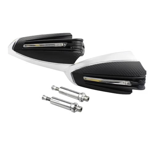 Protège mains moto 22mm finition premium avec clignotants LED
