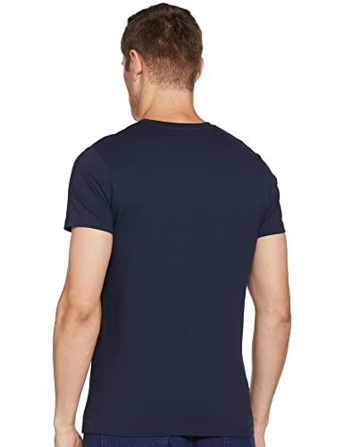Image of Jack & Jones Men's Cotton Printed Slim Fit T-Shirt
