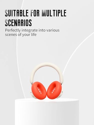 Image of Silicone Case for CMF by Nothing Headphone Pro (Orange)