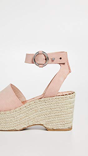 Dolce Vita Women's Lesly Ankle Strap Espadrilles, Rose, Pink, 7.5 Medium US - Thumbnail 6