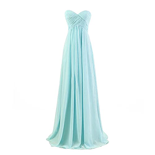 Lemai Sweetheart Pleats Long A Line Corset Formal Women Prom Bridesmaid Dresses4