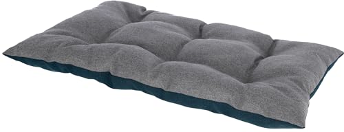 Kerbl Pet Liegekissen Ely, grau/petrol, 55x90 cm