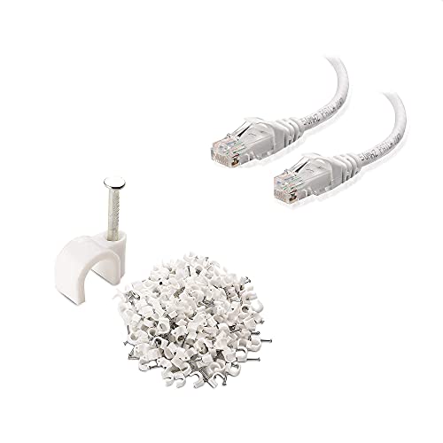 Cable Matters Cable Ethernet Cat6 10.67 m Blanco con Clips miniatura 1